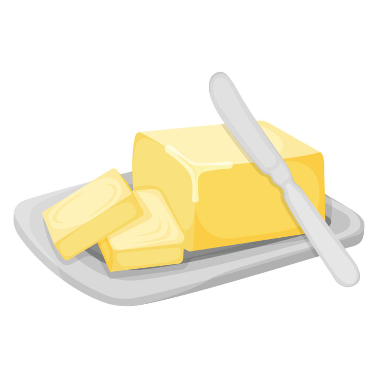 milk-product-natural-ingredient-butter-or-margarine-icon-concept-cartoon-organic-dairy-breakfast-food-illustration-isolated-on-white-vector